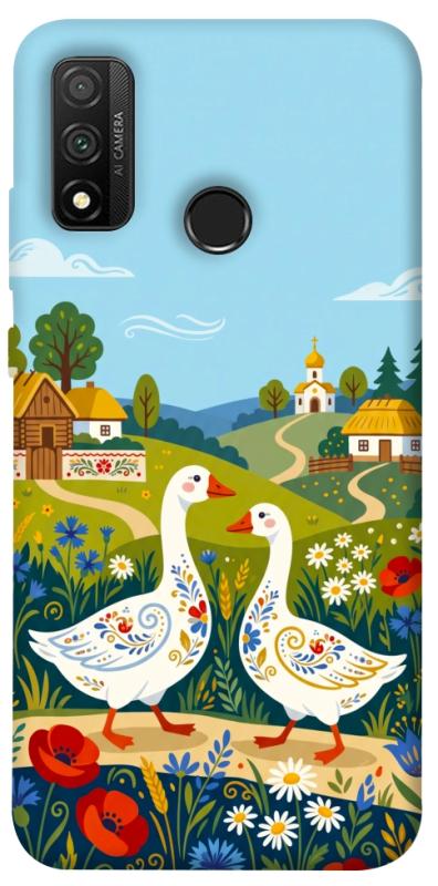 Чохол itsPrint Ukr gooses для Huawei P Smart (2020), love ukraine, купити оптом з доставкою