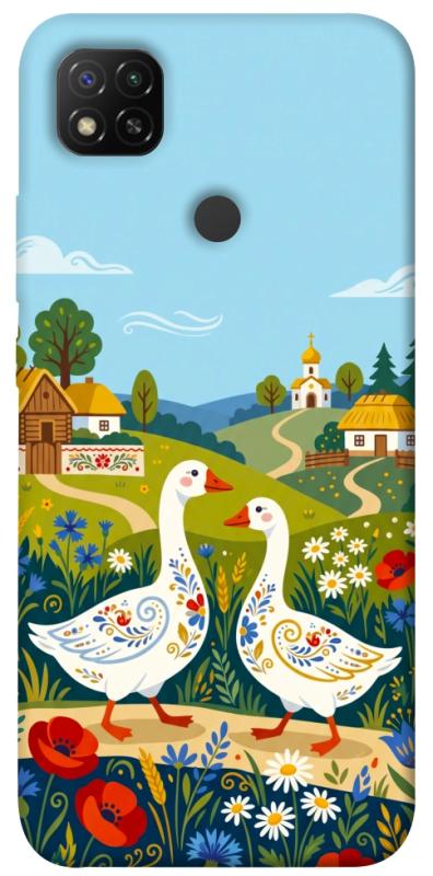 Чохол itsPrint Ukr gooses для Xiaomi Redmi 9C, love ukraine, купити оптом з доставкою