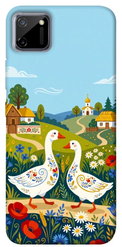 Чохол itsPrint Ukr gooses для Realme C11, love ukraine, купити оптом з доставкою