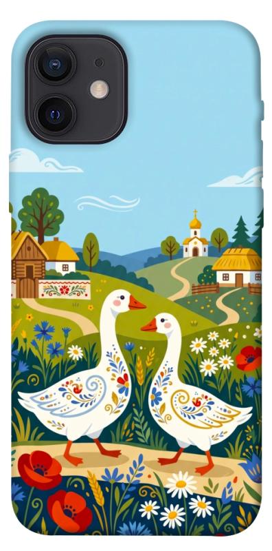 Чохол itsPrint Ukr gooses для Apple iPhone 12 Pro (6.1"), love ukraine, купити оптом з доставкою