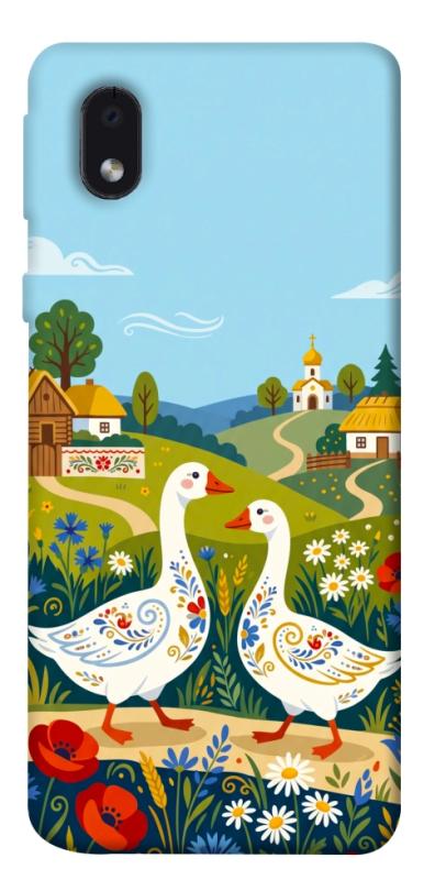 Чохол itsPrint Ukr gooses для Samsung Galaxy M01 Core / A01 Core, love ukraine, купити оптом з доставкою
