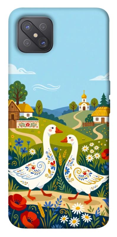 Чохол itsPrint Ukr gooses для Oppo A92s, love ukraine, купити оптом з доставкою