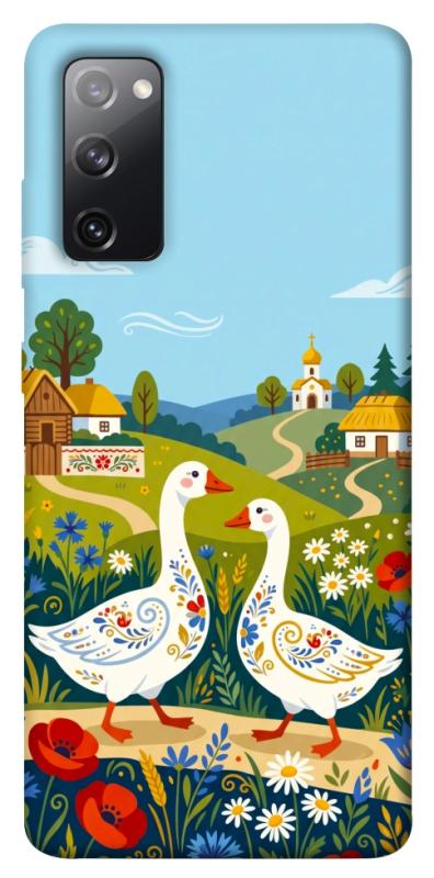 Чохол itsPrint Ukr gooses для Samsung Galaxy S20 FE, love ukraine, купити оптом з доставкою