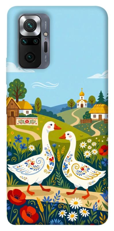 Чохол itsPrint Ukr gooses для Xiaomi Redmi Note 10 Pro, love ukraine, купити оптом з доставкою