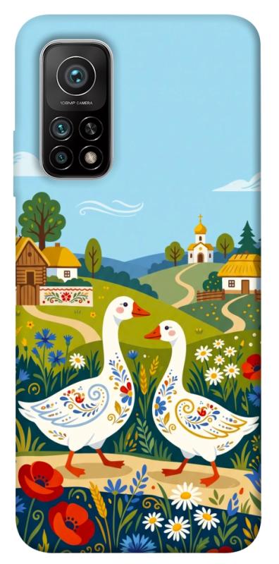 Чохол itsPrint Ukr gooses для Xiaomi Mi 10T, love ukraine, купити оптом з доставкою