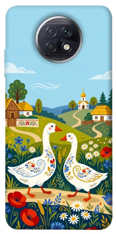 Чохол itsPrint Ukr gooses для Xiaomi Redmi Note 9 5G / Note 9T, love ukraine, купити оптом з доставкою