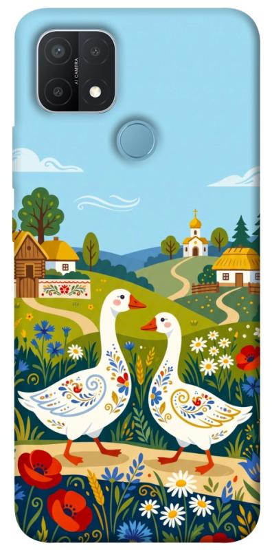 Чохол itsPrint Ukr gooses для Oppo A15s / A15, love ukraine, купити оптом з доставкою