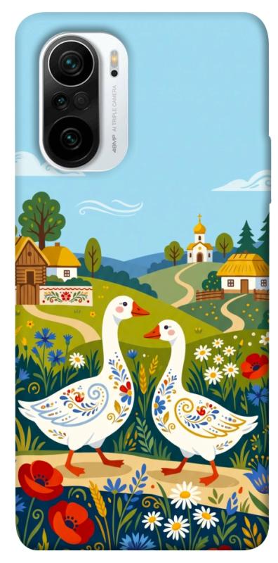 Чохол itsPrint Ukr gooses для Xiaomi Redmi K40 / K40 Pro / K40 Pro+ / Poco F3, love ukraine, купити оптом з доставкою