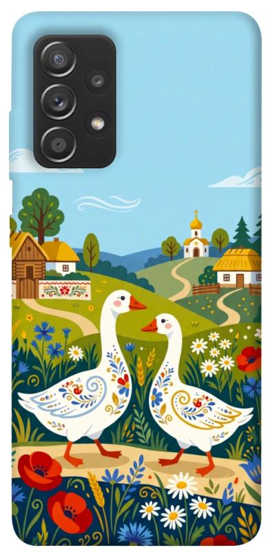 Чохол itsPrint Ukr gooses для Samsung Galaxy A72 4G / A72 5G, love ukraine, купити оптом з доставкою
