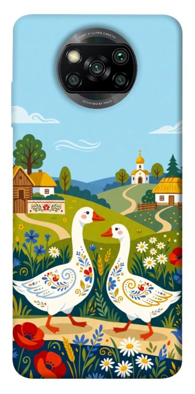 Чохол itsPrint Ukr gooses для Xiaomi Poco X3 NFC / Poco X3 Pro, love ukraine, купити оптом з доставкою