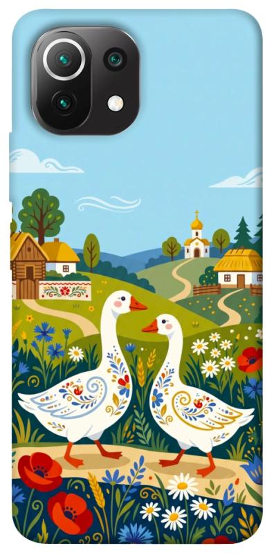 Чохол itsPrint Ukr gooses для Xiaomi Mi 11 Lite, love ukraine, купити оптом з доставкою