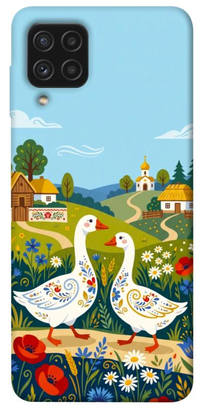 Чохол itsPrint Ukr gooses для Samsung Galaxy A22 4G, love ukraine, купити оптом з доставкою