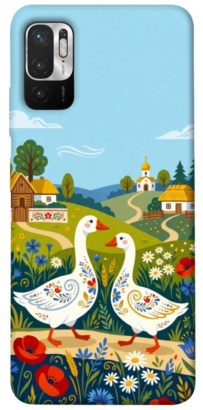 Чохол itsPrint Ukr gooses для Xiaomi Redmi Note 10 5G, love ukraine, купити оптом з доставкою