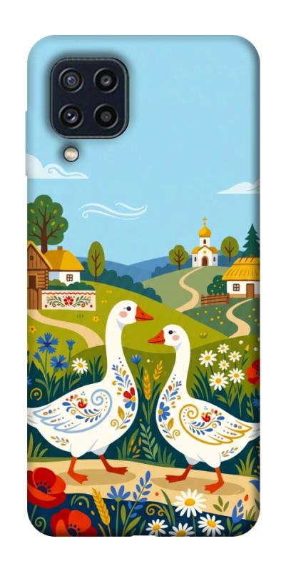 Чохол itsPrint Ukr gooses для Samsung Galaxy M32, love ukraine, купити оптом з доставкою