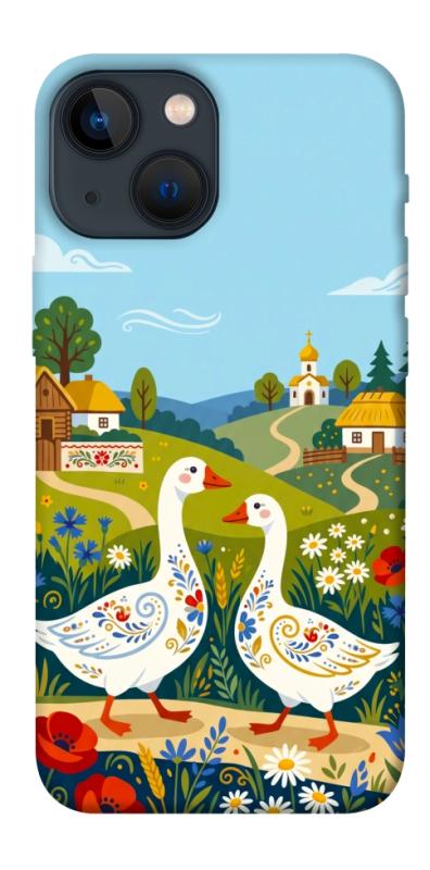 Чохол itsPrint Ukr gooses для Apple iPhone 13 mini (5.4"), love ukraine, купити оптом з доставкою
