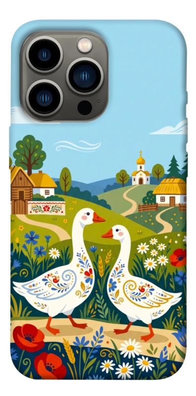 Чохол itsPrint Ukr gooses для Apple iPhone 13 Pro (6.1"), love ukraine, купити оптом з доставкою