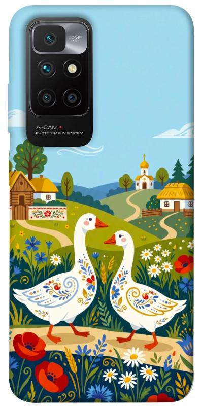 Чохол itsPrint Ukr gooses для Xiaomi Redmi 10, love ukraine, купити оптом з доставкою