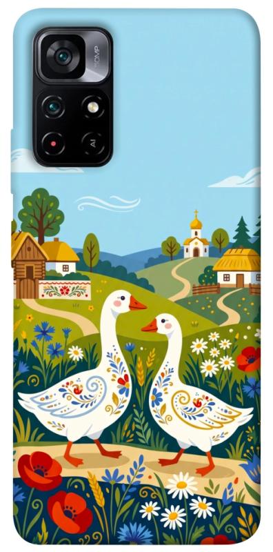 Чохол itsPrint Ukr gooses для Xiaomi Poco M4 Pro 5G, love ukraine, купити оптом з доставкою