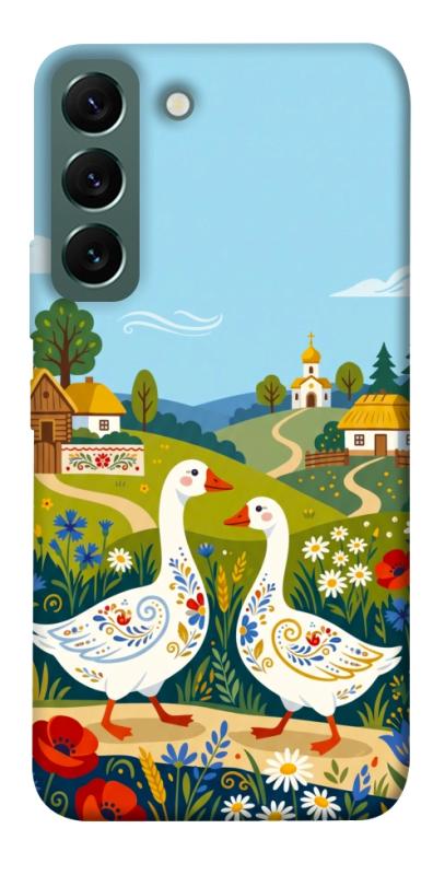 Чохол itsPrint Ukr gooses для Samsung Galaxy S22, love ukraine, купити оптом з доставкою