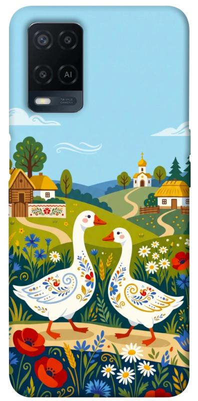 Чохол itsPrint Ukr gooses для Oppo A16s / A16, love ukraine, купити оптом з доставкою