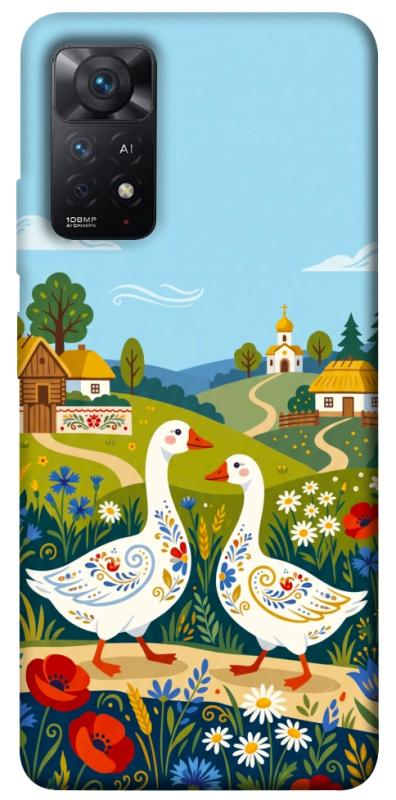 Чохол itsPrint Ukr gooses для Xiaomi Redmi Note 11 Pro 4G/5G, love ukraine, купити оптом з доставкою