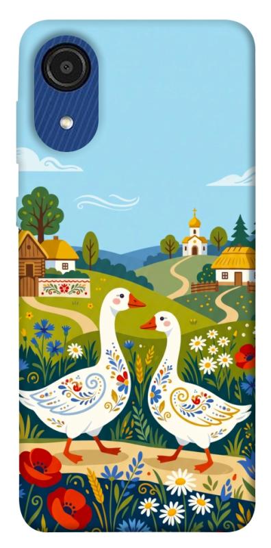Чохол itsPrint Ukr gooses для Samsung Galaxy A03 Core, love ukraine, купити оптом з доставкою