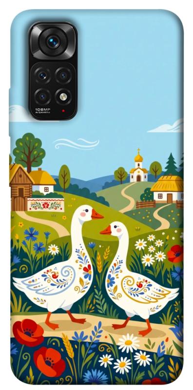 Чохол itsPrint Ukr gooses для Xiaomi Redmi Note 11 (Global) / Note 11S, love ukraine, купити оптом з доставкою