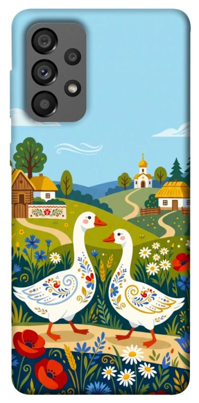 Чохол itsPrint Ukr gooses для Samsung Galaxy A73 5G, love ukraine, купити оптом з доставкою