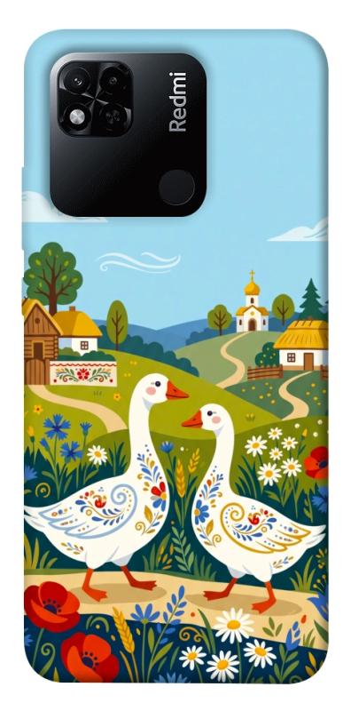 Чохол itsPrint Ukr gooses для Xiaomi Redmi 10A, love ukraine, купити оптом з доставкою