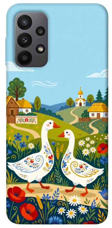 Чохол itsPrint Ukr gooses для Samsung Galaxy A23 4G, love ukraine, купити оптом з доставкою