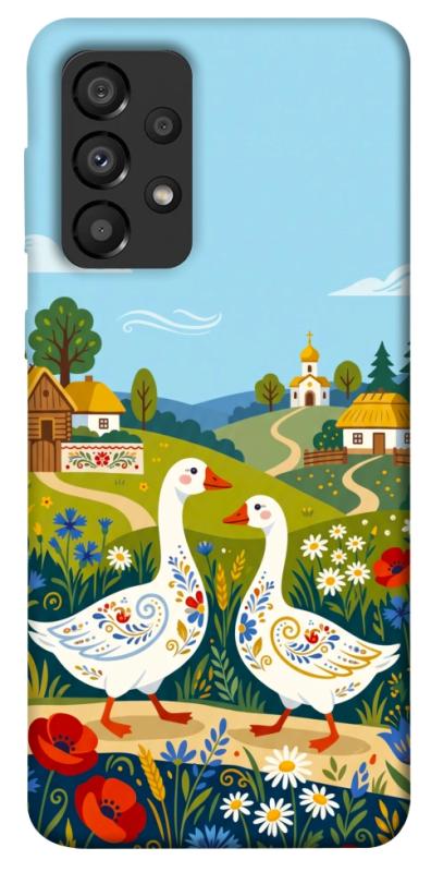 Чохол itsPrint Ukr gooses для Samsung Galaxy A33 5G, love ukraine, купити оптом з доставкою