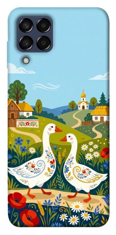 Чохол itsPrint Ukr gooses для Samsung Galaxy M33 5G, love ukraine, купити оптом з доставкою