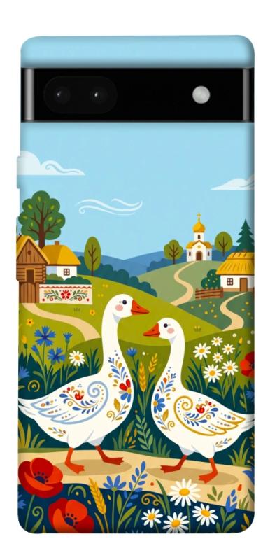 Чохол itsPrint Ukr gooses для Google Pixel 6a, love ukraine, купити оптом з доставкою