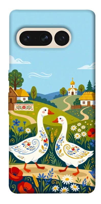 Чохол itsPrint Ukr gooses для Google Pixel 7 Pro, love ukraine, купити оптом з доставкою