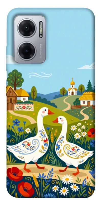 Чохол itsPrint Ukr gooses для Xiaomi Redmi Note 11E, love ukraine, купити оптом з доставкою