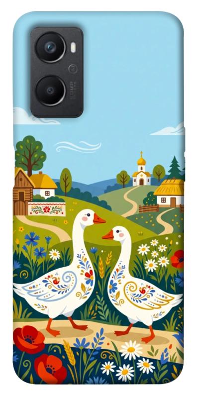 Чохол itsPrint Ukr gooses для Oppo A96, love ukraine, купити оптом з доставкою
