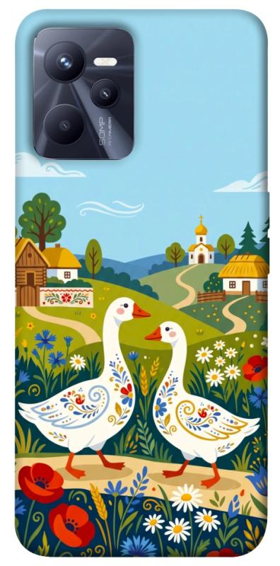 Чохол itsPrint Ukr gooses для Realme C35, love ukraine, купити оптом з доставкою