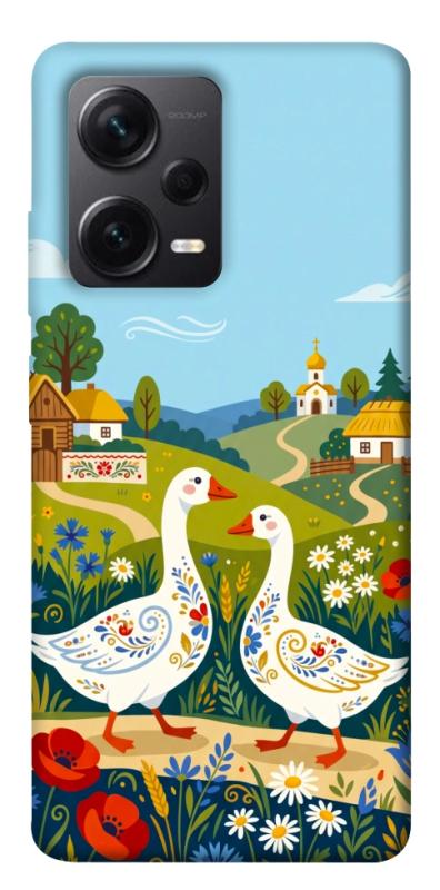 Чохол itsPrint Ukr gooses для Xiaomi Redmi Note 12 Pro+ 5G, love ukraine, купити оптом з доставкою