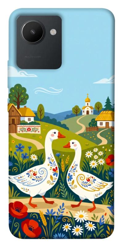 Чохол itsPrint Ukr gooses для Realme C30s, love ukraine, купити оптом з доставкою