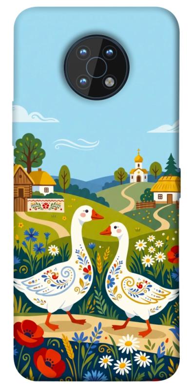 Чохол itsPrint Ukr gooses для Nokia G50, love ukraine, купити оптом з доставкою