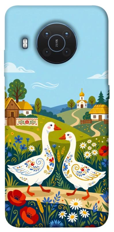 Чохол itsPrint Ukr gooses для Nokia X10 / X20, love ukraine, купити оптом з доставкою