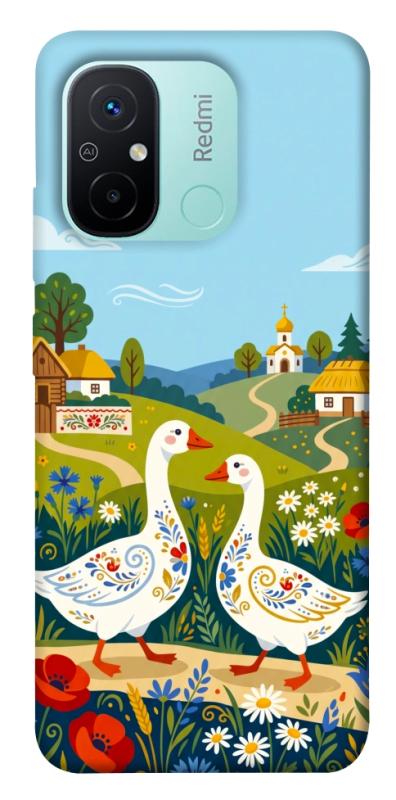 Чохол itsPrint Ukr gooses для Xiaomi Redmi 12C, love ukraine, купити оптом з доставкою