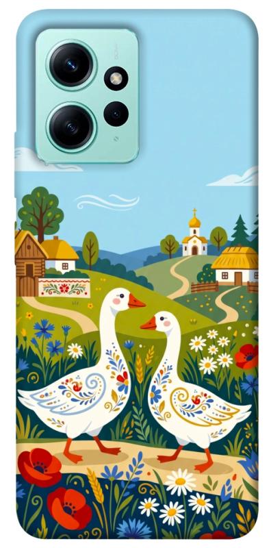Чохол itsPrint Ukr gooses для Xiaomi Redmi Note 12 4G, love ukraine, купити оптом з доставкою
