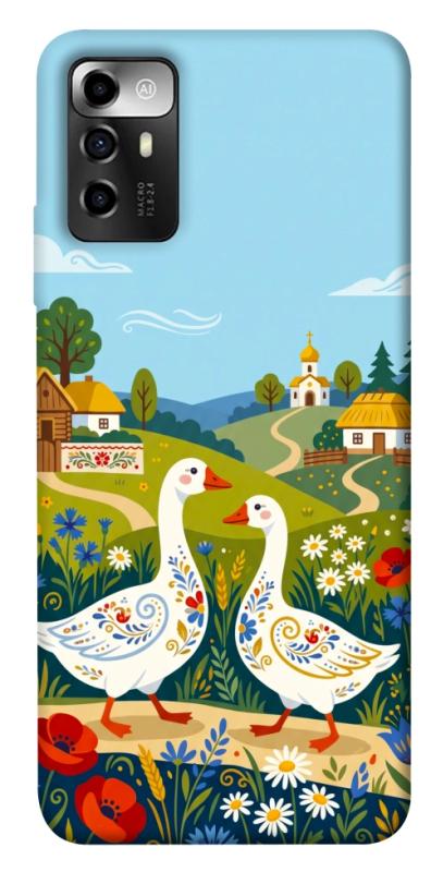 Чохол itsPrint Ukr gooses для ZTE Blade V40 Vita, love ukraine, купити оптом з доставкою
