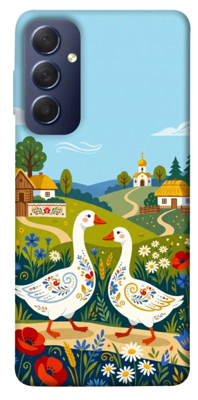 Чохол itsPrint Ukr gooses для Samsung Galaxy M54 5G, love ukraine, купити оптом з доставкою