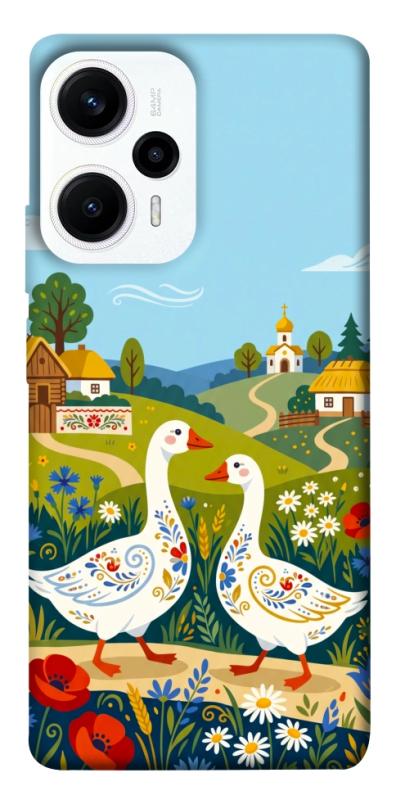 Чохол itsPrint Ukr gooses для Xiaomi Poco F5 / Note 12 Turbo, love ukraine, купити оптом з доставкою