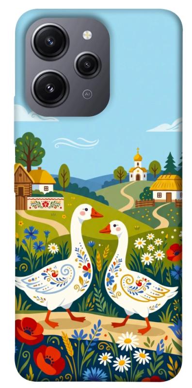 Чохол itsPrint Ukr gooses для Xiaomi Redmi 12, love ukraine, купити оптом з доставкою