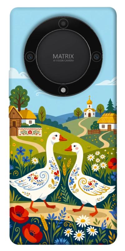 Чохол itsPrint Ukr gooses для Huawei Magic5 Lite, love ukraine, купити оптом з доставкою