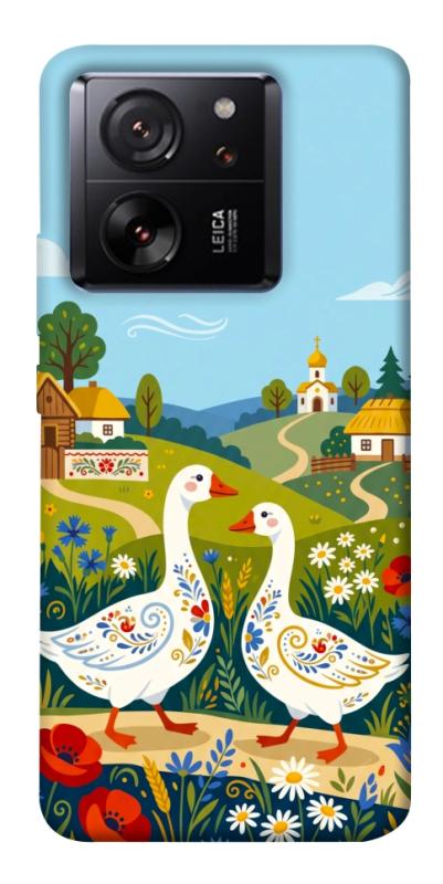 Чохол itsPrint Ukr gooses для Xiaomi 13T, love ukraine, купити оптом з доставкою