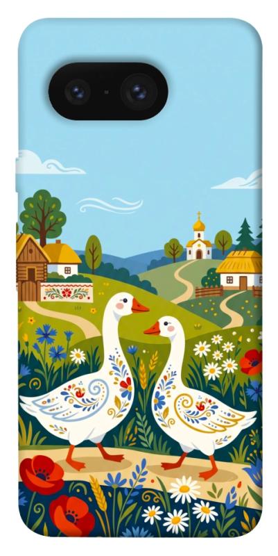 Чохол itsPrint Ukr gooses для Google Pixel 8, love ukraine, купити оптом з доставкою